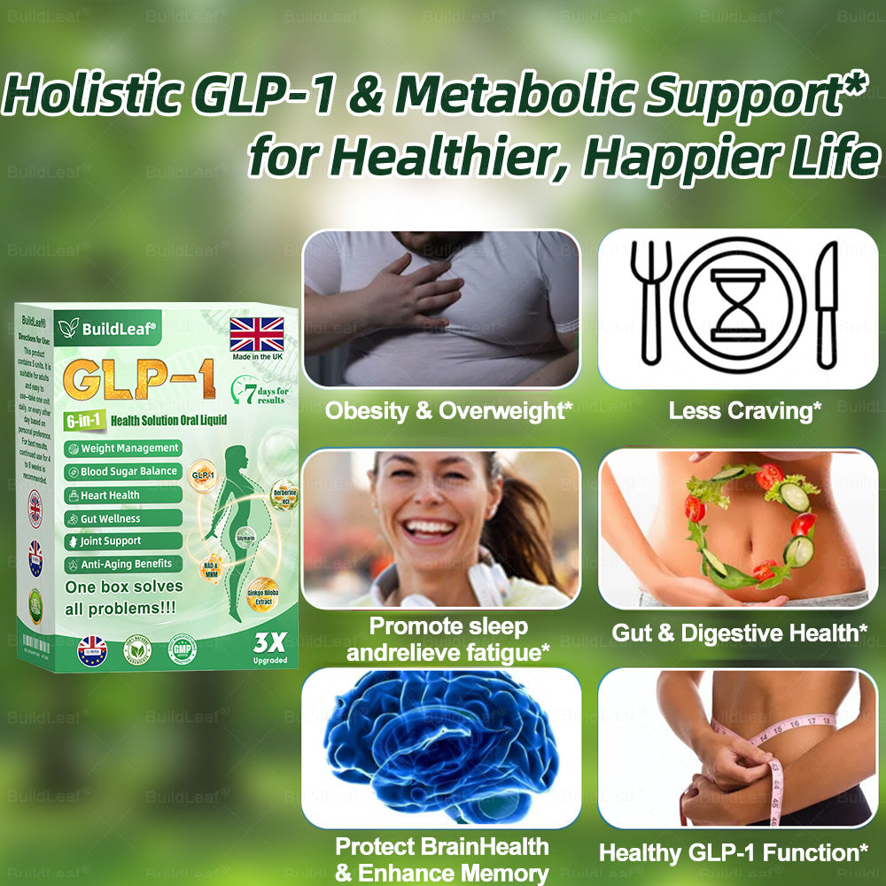 MHRA 𝖮𝖿𝖿𝗂𝖼𝗂𝖺𝗅 𝖲𝗍𝗈𝗋𝖾 | 𝑩𝒖𝐢𝒍𝒅𝑳𝒆𝐚𝒇® GL𝐏-1 6-𝒊𝒏-1 𝑯𝒆𝒂𝒍𝒕𝒉 𝑺𝒐𝒍𝒖𝒕𝒊𝒐𝒏 𝖮𝗋𝖺𝗅 𝐋𝐢𝐪𝐮𝐢𝐝 (𝑱𝒖𝒔𝒕 𝒐𝒏𝒄𝒆 𝒂 𝒅𝒂𝒚, 𝘃𝗶𝘀𝗶𝗯𝗹𝗲 𝗰𝗵𝗮𝗻𝗴𝗲𝘀 𝗶𝗻 𝟳 𝗱𝗮𝘆𝘀） ✅ 𝘍𝘰𝘳 𝘰𝘣𝘦𝘴𝘪𝘵𝘺, 𝘤𝘢𝘳𝘥𝘪𝘰𝘷𝘢𝘴𝘤𝘶𝘭𝘢𝘳 𝘩𝘦𝘢𝘭𝘵𝘩,𝙙𝙞𝙖𝙗𝙚𝙩𝙚𝙨, 𝙨𝙡𝙚𝙚𝙥 𝐚𝐩𝐧𝐞𝐚, 𝐆𝐮𝐭 𝐇𝐞𝐚𝐥𝐭𝐡, 𝐣𝐨𝐢𝐧𝐭 𝐢𝐬𝐬𝐮𝐞𝐬, 𝐚𝐧𝐝 𝐦𝐨𝐫𝐞