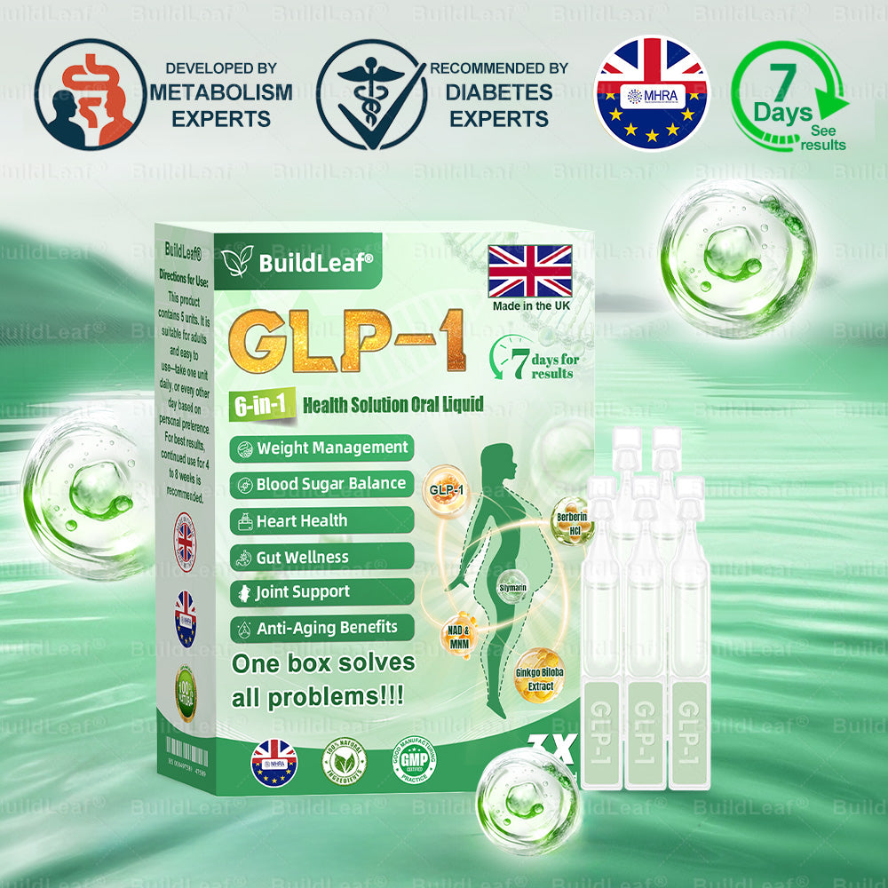 MHRA 𝖮𝖿𝖿𝗂𝖼𝗂𝖺𝗅 𝖲𝗍𝗈𝗋𝖾 | 𝑩𝒖𝐢𝒍𝒅𝑳𝒆𝐚𝒇® GL𝐏-1 6-𝒊𝒏-1 𝑯𝒆𝒂𝒍𝒕𝒉 𝑺𝒐𝒍𝒖𝒕𝒊𝒐𝒏 𝖮𝗋𝖺𝗅 𝐋𝐢𝐪𝐮𝐢𝐝 (𝑱𝒖𝒔𝒕 𝒐𝒏𝒄𝒆 𝒂 𝒅𝒂𝒚, 𝘃𝗶𝘀𝗶𝗯𝗹𝗲 𝗰𝗵𝗮𝗻𝗴𝗲𝘀 𝗶𝗻 𝟳 𝗱𝗮𝘆𝘀） ✅ 𝘍𝘰𝘳 𝘰𝘣𝘦𝘴𝘪𝘵𝘺, 𝘤𝘢𝘳𝘥𝘪𝘰𝘷𝘢𝘴𝘤𝘶𝘭𝘢𝘳 𝘩𝘦𝘢𝘭𝘵𝘩,𝙙𝙞𝙖𝙗𝙚𝙩𝙚𝙨, 𝙨𝙡𝙚𝙚𝙥 𝐚𝐩𝐧𝐞𝐚, 𝐆𝐮𝐭 𝐇𝐞𝐚𝐥𝐭𝐡, 𝐣𝐨𝐢𝐧𝐭 𝐢𝐬𝐬𝐮𝐞𝐬, 𝐚𝐧𝐝 𝐦𝐨𝐫𝐞